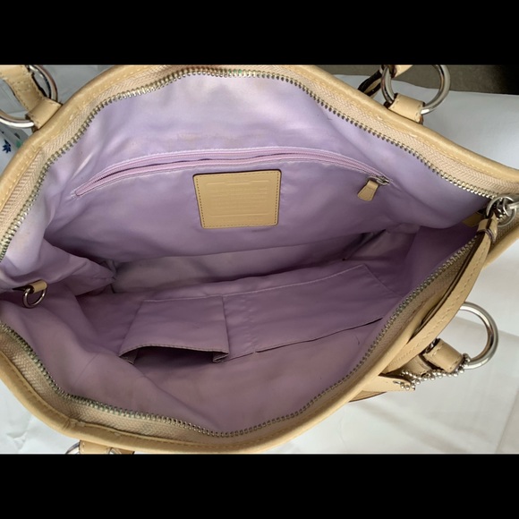 Coach Monogram Tote - Picture 3 of 5